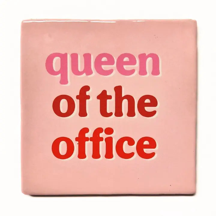 Azulejo "Queen Of The Office"