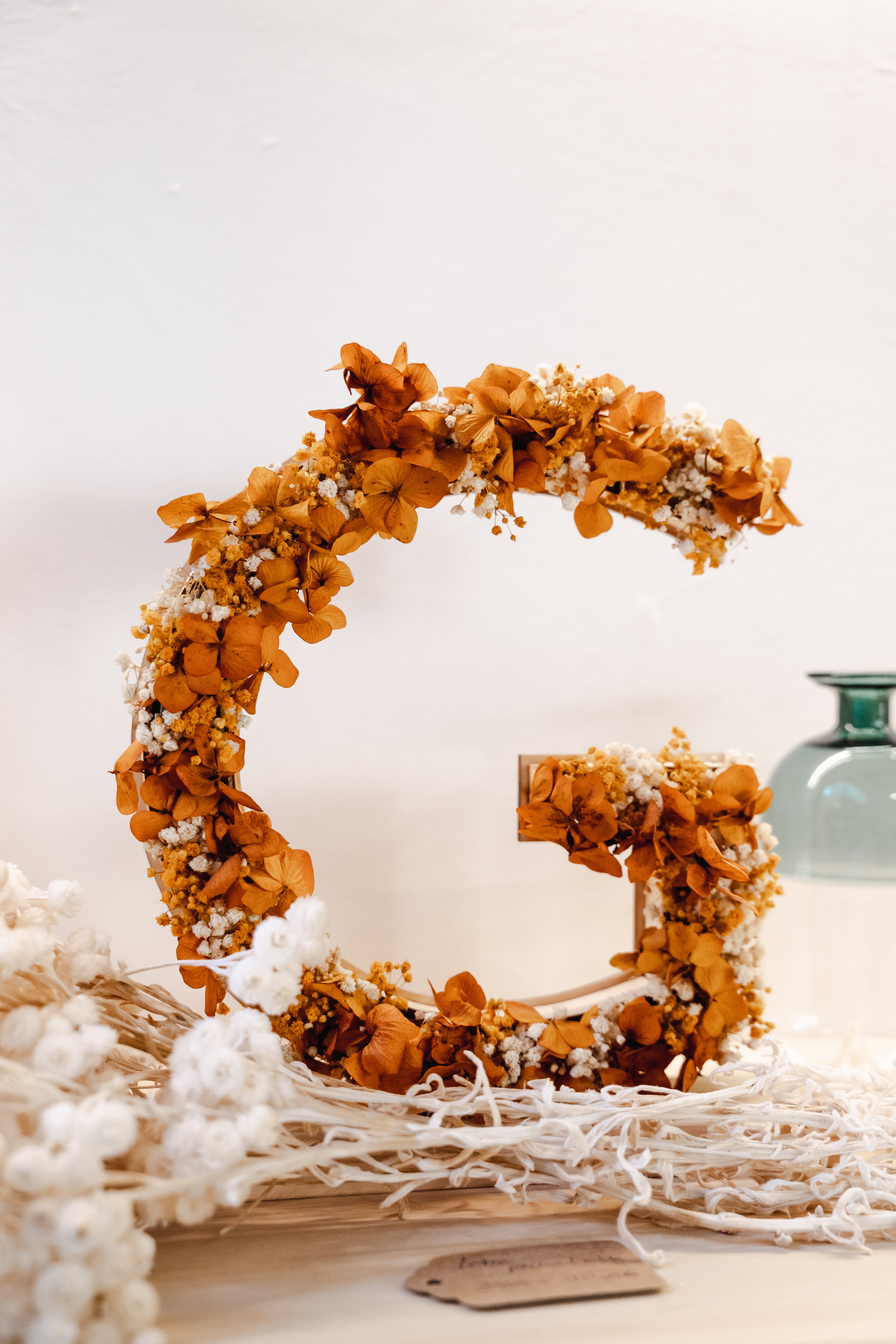 Letra personalizable con peana