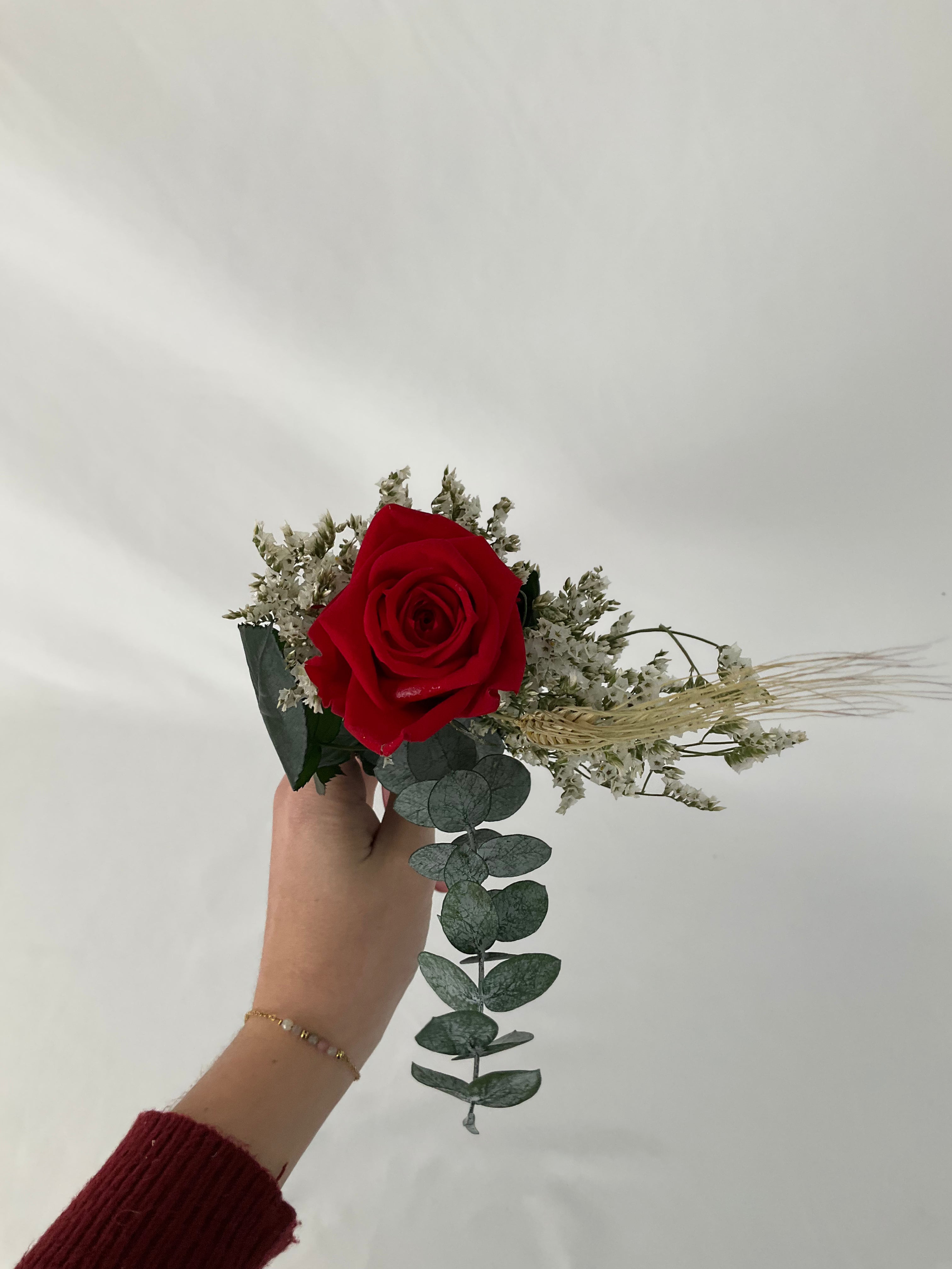 Rosa eterna roja