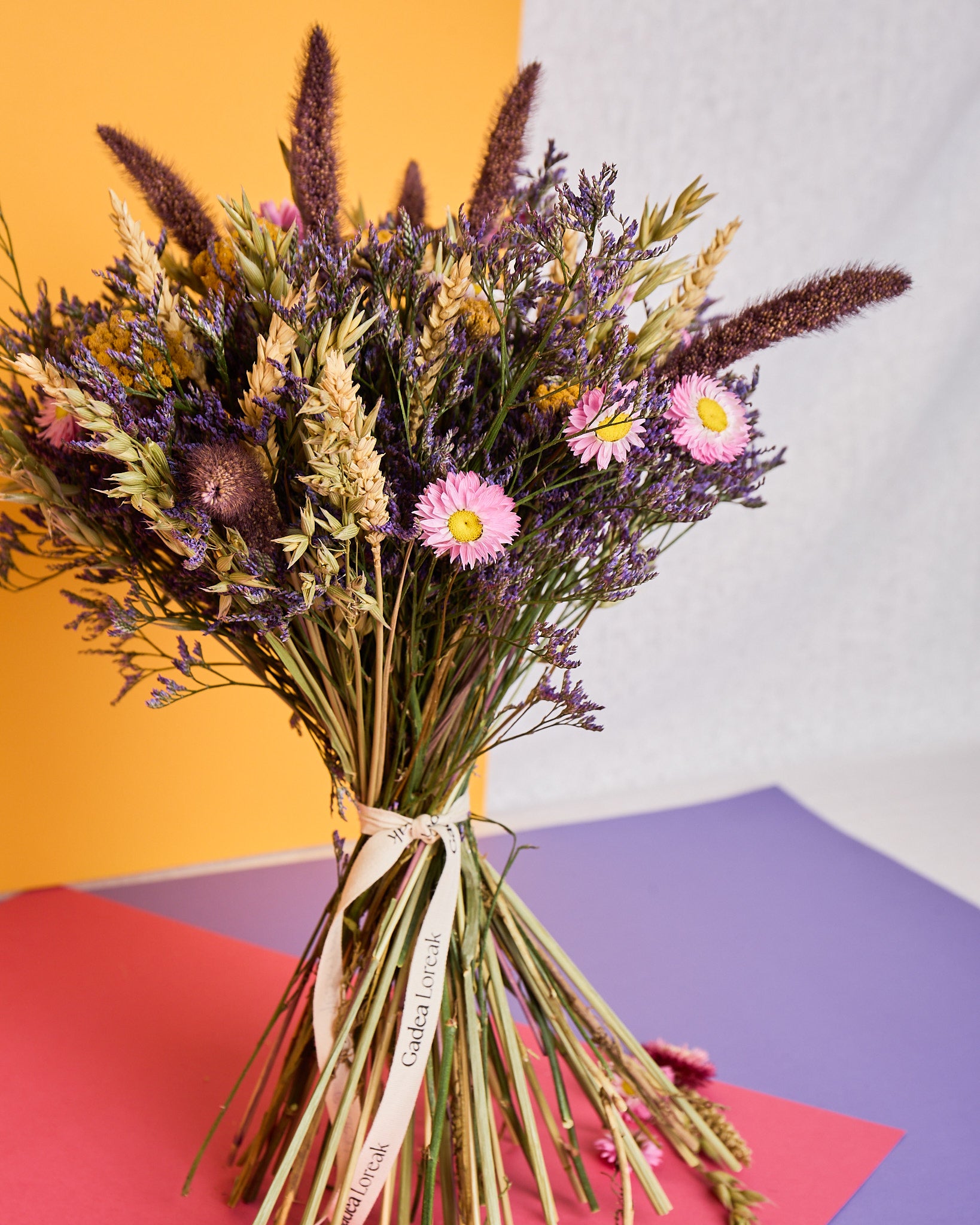 Ramos de flores secas Bilbao
Flores preservadas para bodas Bilbao