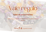 Tarjeta Regalo Taller Cesto Floral