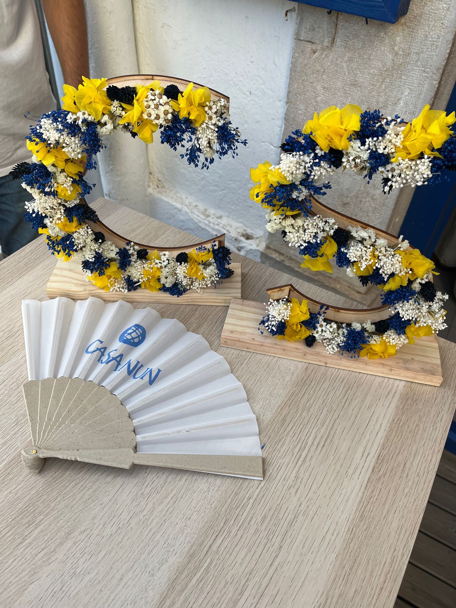 Letra personalizable con peana