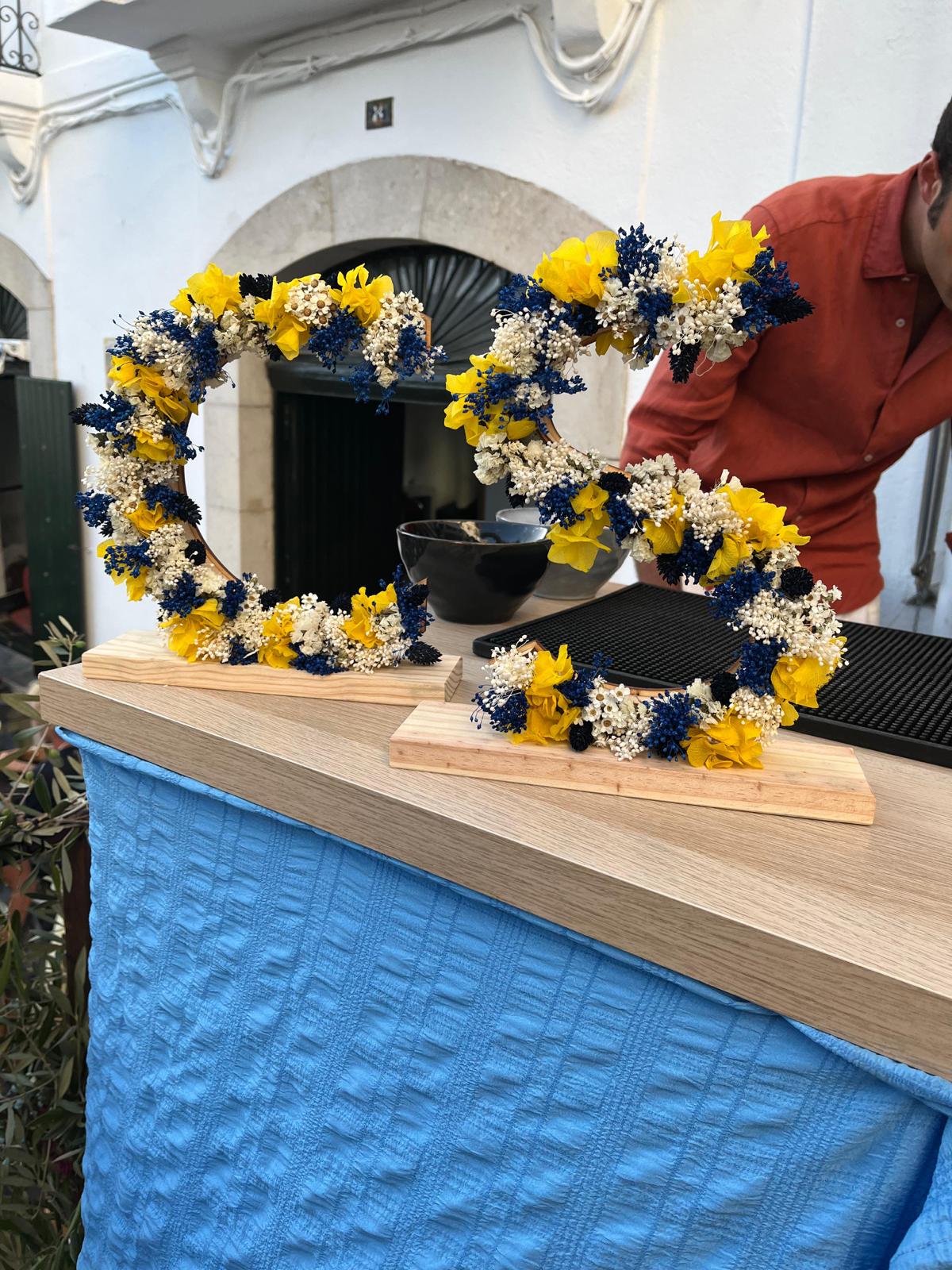 Letra personalizable con peana