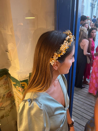 Couronne florale