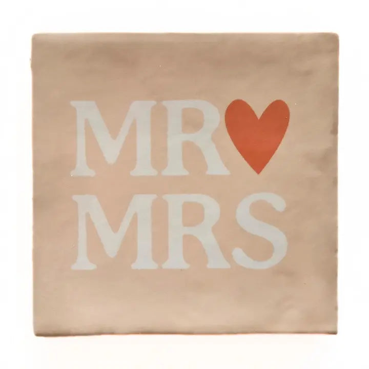 Azulejo "MR & MRS"