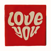 Azulejo "Love You"