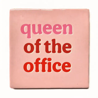 Azulejo "Queen Of The Office"