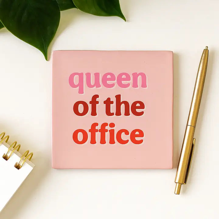 Azulejo "Queen Of The Office"
