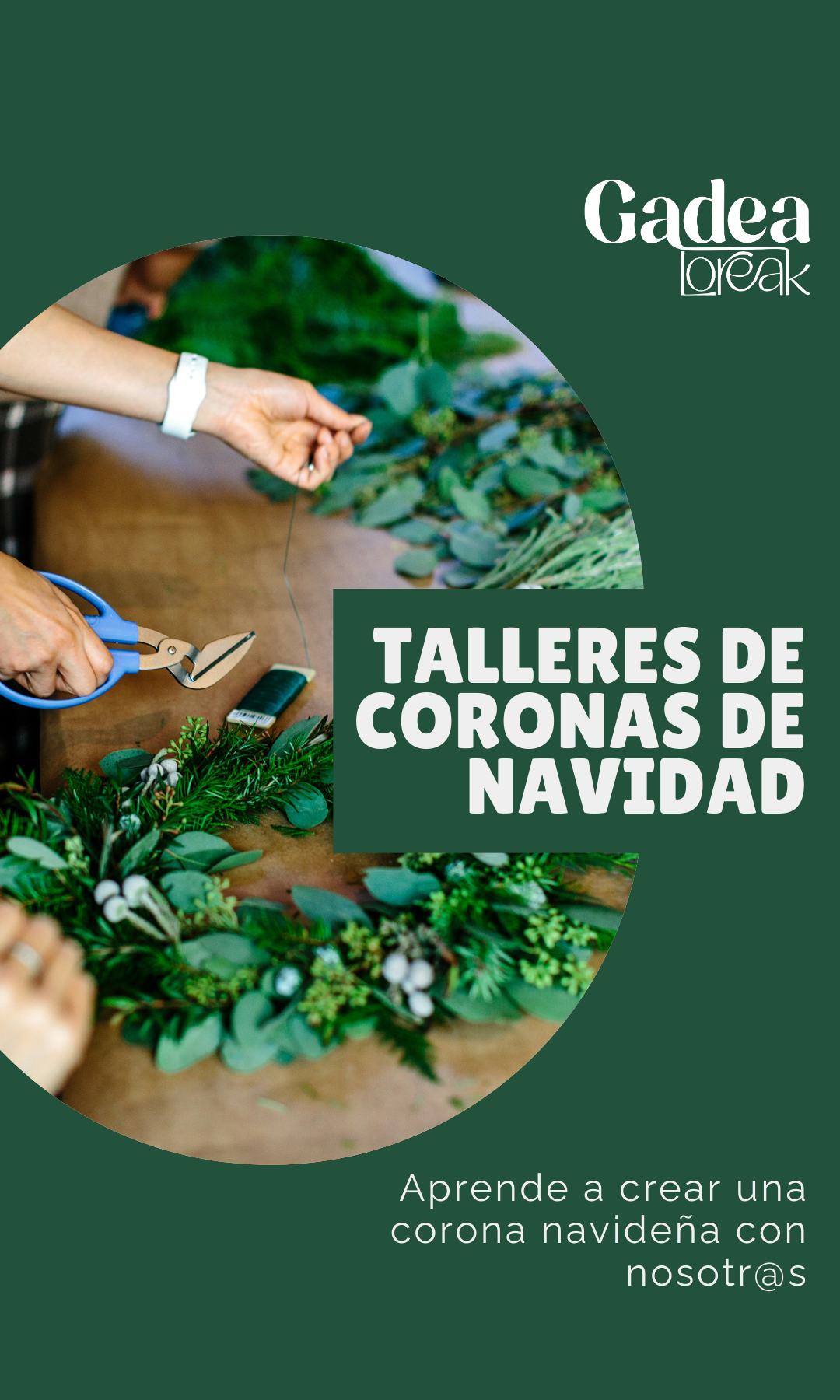 Taller Corona de Navidad