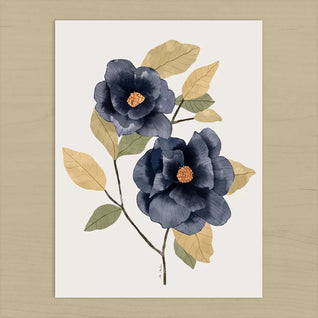 Póster Rosas Azuis