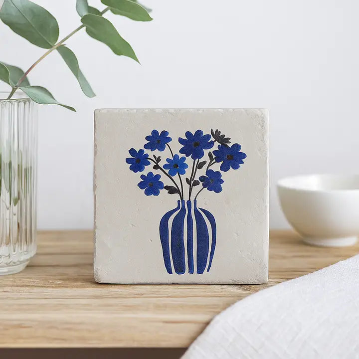 Baldosa Jarrón Azul