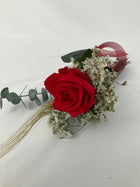 Rosa eterna roja