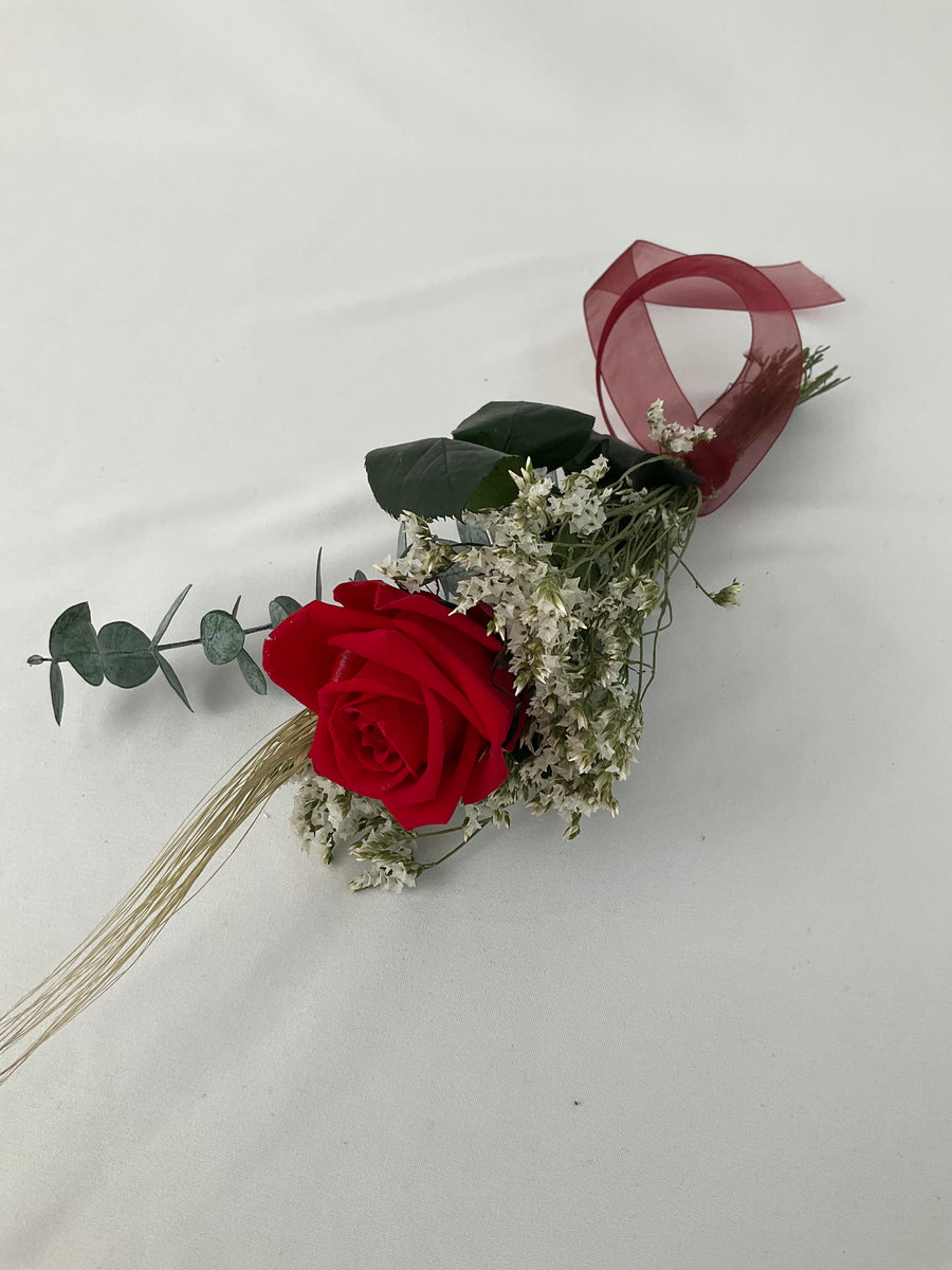 Rosa eterna vermelha