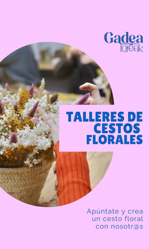Taller Cestos Florales